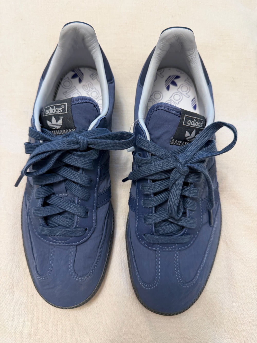 Adidas KIDS Size 6 Navy Blue Samba Sneakers